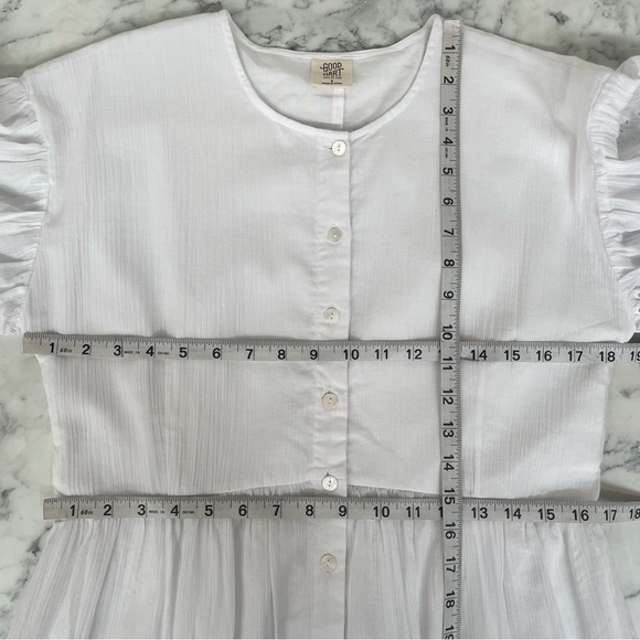 Woman’s Matilda Jane Good Hart Montrose White Eyelet Puff Sleeves Cotton Small - Picture 12 of 15